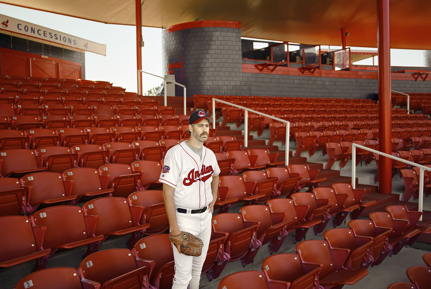 Location portrait of MLB pitcher Paul Assenmacher