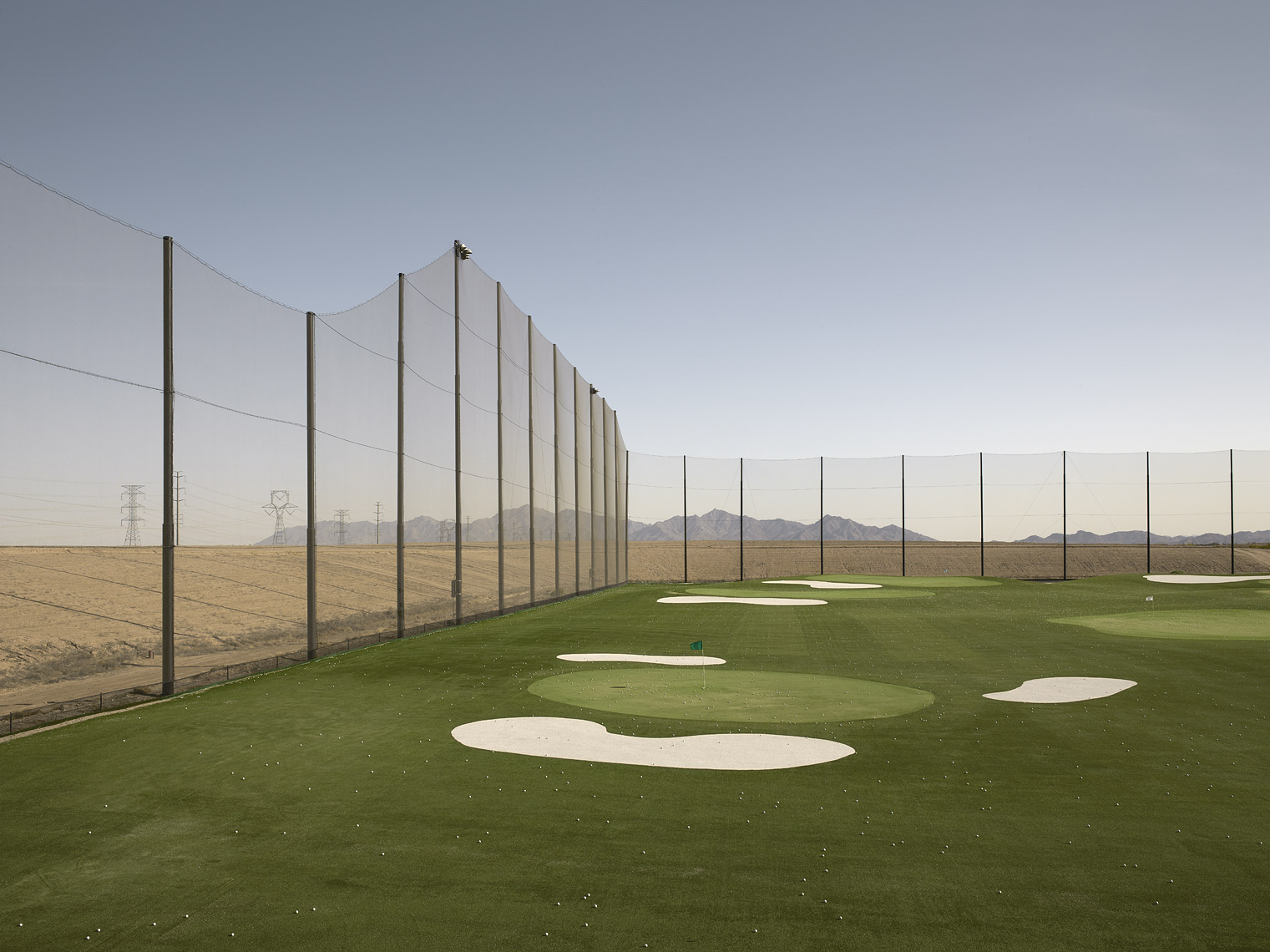 Driving range in Phoenix, Arizona