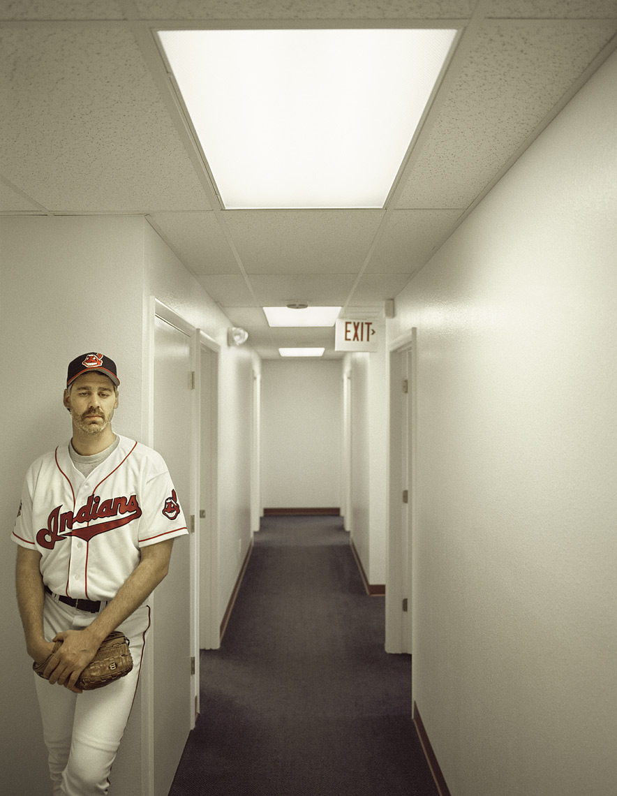 Portrait of MLB pitcher Paul Assenmacher 