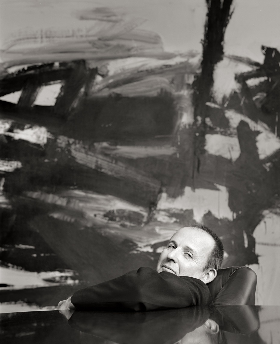 Portrait of art critic Robert Pincus Witten